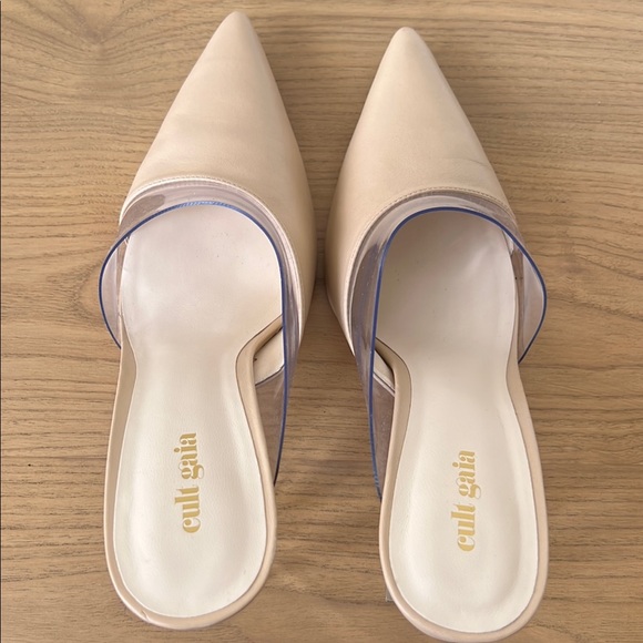 Cult Gaia Nude Heels sz 41 - Picture 5 of 8
